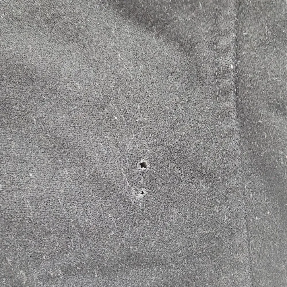 GAP Black Wool Blend Coat Men’s Size L Warm Lined Winter Jacket Classic Style